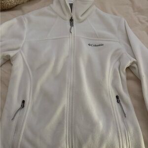 Columbia Women's White Fleece Jacket